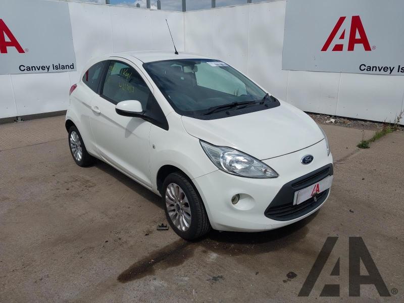 2013 FORD KA ZETEC 1242cc PETROL MANUAL 5 Speed 3 DOOR HATCHBACK