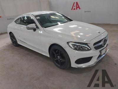 Image of 2018 MERCEDES C-CLASS C 220 D 4MATIC AMG LINE 2143cc TURBO DIESEL AUTOMATIC 2 DOOR COUPE