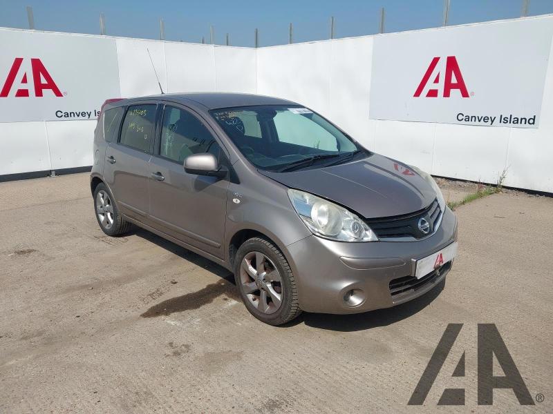 2010 NISSAN NOTE N-TEC 1386cc PETROL MANUAL 5 Speed 5 DOOR MPV