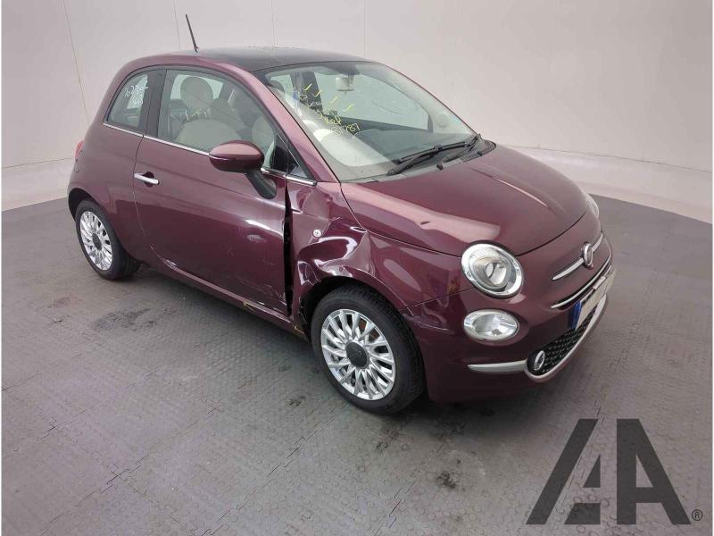 2015 FIAT 500 LOUNGE DUALOGIC 1242cc PETROL SEMI AUTO 3 DOOR HATCHBACK