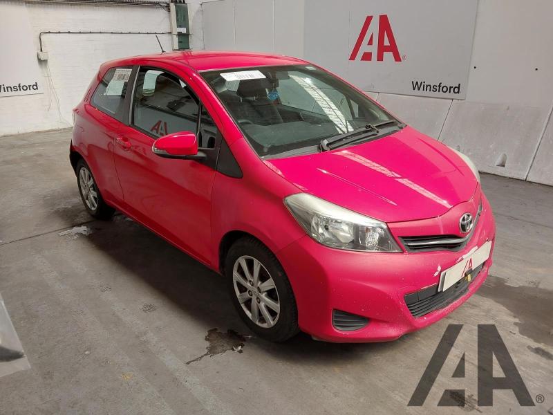 2012 TOYOTA YARIS VVT-I TR 1329cc PETROL MANUAL 6 Speed 3 DOOR HATCHBACK