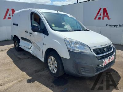 Image of 2017 PEUGEOT PARTNER BLUE HDI S L2 1560cc TURBO DIESEL MANUAL 5 Speed PANEL VAN