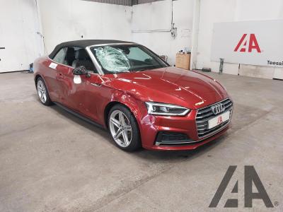 Image of 2018 AUDI A5 TFSI S LINE 1984cc TURBO PETROL MANUAL 2 DOOR CONVERTIBLE