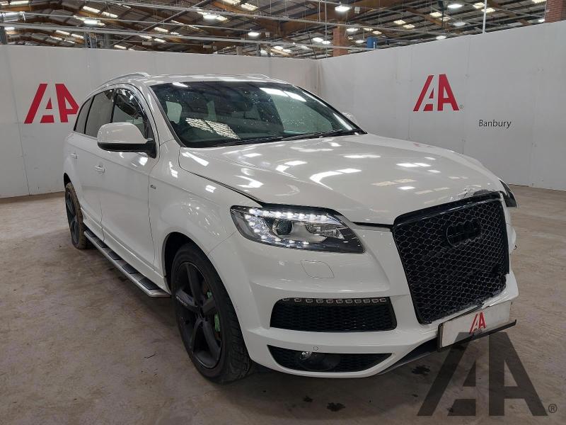2011 AUDI Q7 TDI QUATTRO S LINE 2967cc TURBO DIESEL AUTOMATIC 5 DOOR ESTATE