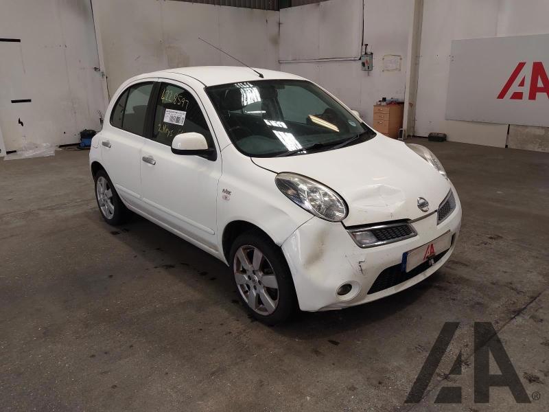 2009 NISSAN MICRA N-TEC 1240cc PETROL MANUAL 5 Speed 5 DOOR HATCHBACK