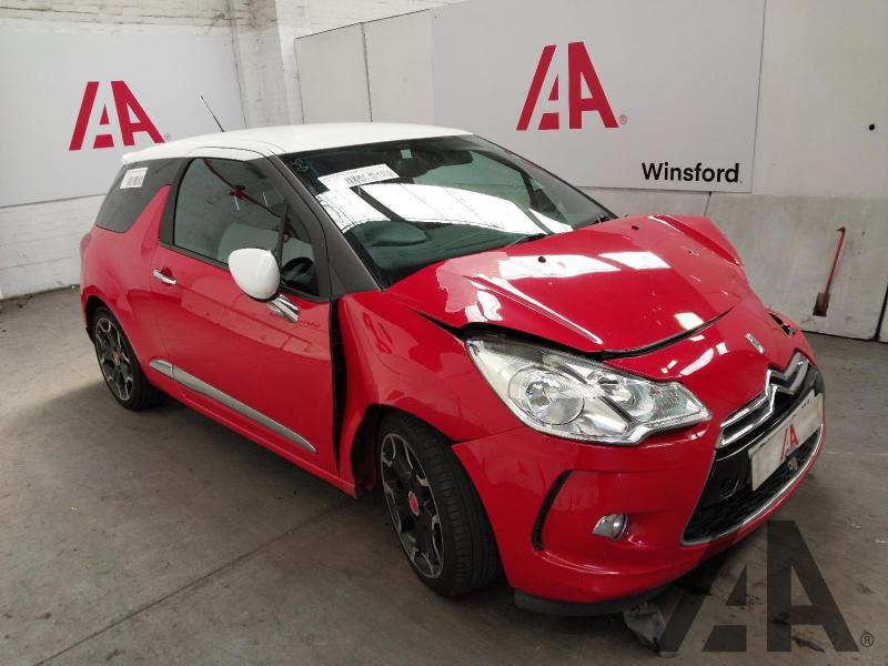 2012 CITROEN DS3 E-HDI DSTYLE PLUS 1560cc TURBO DIESEL MANUAL 5 Speed 3 DOOR HATCHBACK