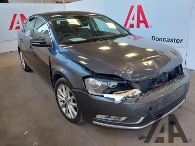 Image of 2014 VOLKSWAGEN PASSAT EXECUTIVE TDI BLUEMOTION TECHN 1968cc TURBO DIESEL SEMI AUTO 6 Speed 4 DOOR SALOON