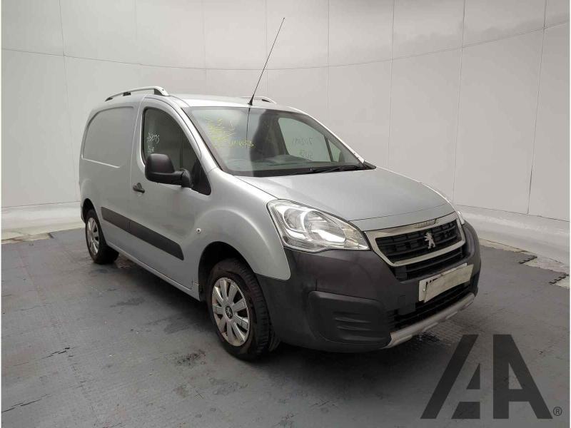 2018 PEUGEOT PARTNER BLUE HDI SE L1 1560cc TURBO DIESEL MANUAL 4 DOOR PANEL VAN