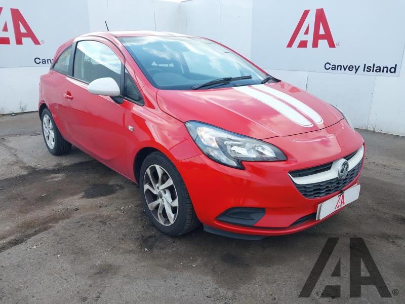 2017 VAUXHALL CORSA STING ECOFLEX 1398cc PETROL MANUAL 5 Speed 3 DOOR HATCHBACK