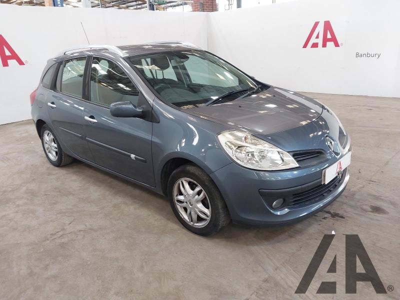 2009 RENAULT CLIO DYNAMIQUE 16V 1149cc PETROL MANUAL 5 Speed 5 DOOR ESTATE