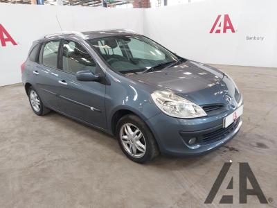 2009 RENAULT CLIO DYNAMIQUE 16V 1149cc PETROL MANUAL 5 Speed 5 DOOR ESTATE