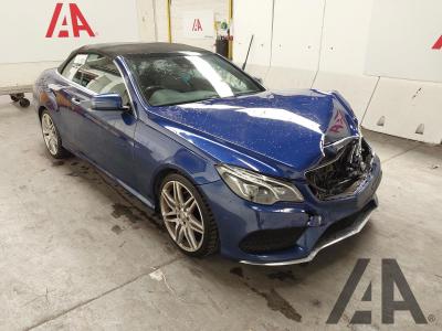 Image of 2016 MERCEDES E-CLASS E 220 D AMG LINE EDITION PREMI 2143cc TURBO DIESEL AUTOMATIC 2 DOOR CONVERTIBLE