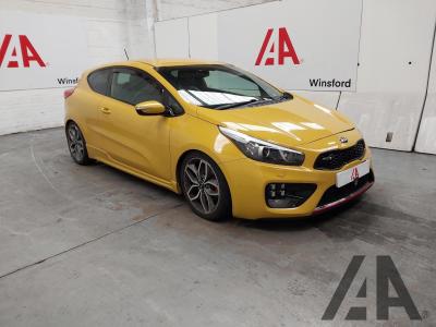 Image of 2016 KIA CEED PRO CEED GT 1591cc TURBO PETROL MANUAL 6 Speed 3 DOOR HATCHBACK