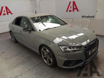 Image of 2019 AUDI A4 TDI S LINE BLACK EDITION 40 1968cc TURBO DIESEL SEMI AUTO 7 Speed 4 DOOR SALOON