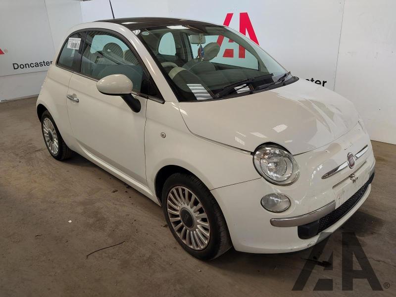 2013 FIAT 500 LOUNGE 1242cc PETROL MANUAL 3 DOOR HATCHBACK