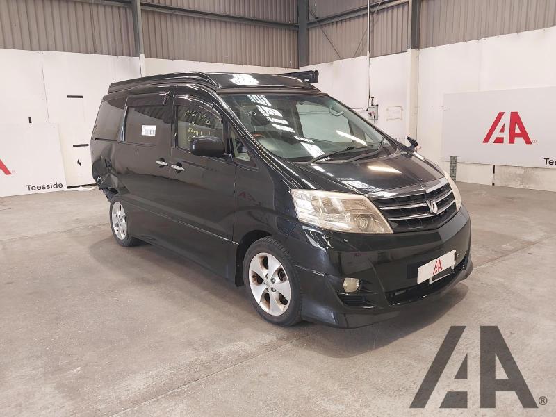 2008 TOYOTA ALPHARD/VELLFIRE IMPORT MOTORHOME 2360cc PETROL AUTOMATIC 2 DOOR MOTORHOME 2 DOOR