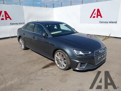 Image of 2019 AUDI A4 TDI S LINE 40 1968cc TURBO DIESEL SEMI AUTO 7 Speed 4 DOOR SALOON