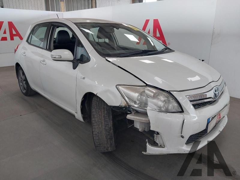 2012 TOYOTA AURIS T SPIRIT 1797cc PETROL/ELECTRIC CVT 1 Speed 5 DOOR HATCHBACK