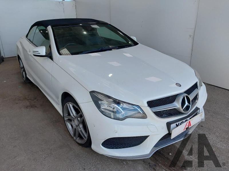 2014 MERCEDES E-CLASS E220 CDI AMG SPORT 2143cc TURBO DIESEL AUTOMATIC 2 DOOR CONVERTIBLE