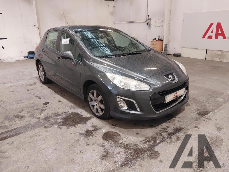 2012 PEUGEOT 308 HDI ACTIVE 1560cc TURBO DIESEL MANUAL 5 DOOR HATCHBACK