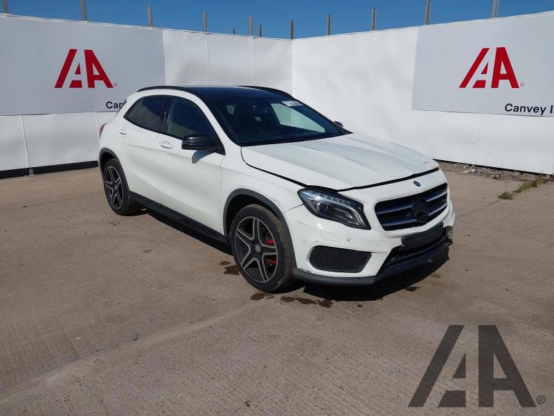 2015 MERCEDES GLA-CLASS GLA220 CDI 4MATIC AMG LINE PRE 2143cc TURBO DIESEL AUTOMATIC 7 Speed 5 DOOR ESTATE