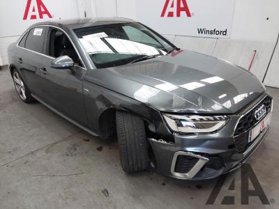 Image of 2020 AUDI A4 TFSI S LINE 35 1984cc TURBO PETROL SEMI AUTO 7 Speed 4 DOOR SALOON