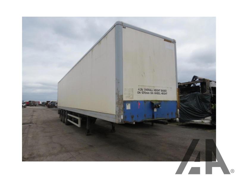 2007 MISC PLANT CONCEPT TRI AXLE CURTAINSIDE TRAILER