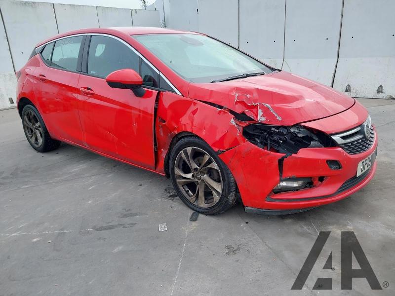 2018 VAUXHALL ASTRA SRI 1399cc TURBO PETROL MANUAL 6 Speed 5 DOOR HATCHBACK