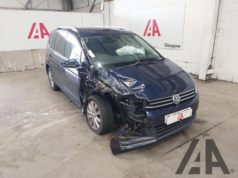 2017 VOLKSWAGEN TOURAN SEL TSI BLUEMOTION TECHNOLOGY 1395cc TURBO PETROL MANUAL 5 DOOR MPV