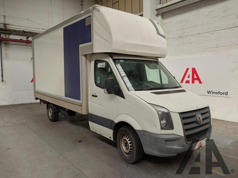2011 VOLKSWAGEN CRAFTER CR35 BLUE TDI 2461cc TURBO DIESEL MANUAL 6 Speed CHASSIS CAB
