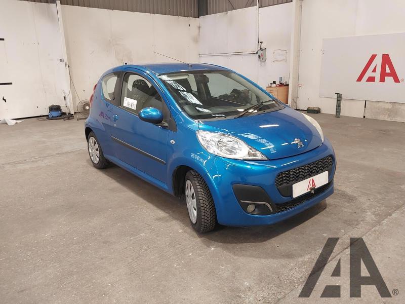 2013 PEUGEOT 107 ACTIVE 998cc PETROL MANUAL 5 Speed 3 DOOR HATCHBACK