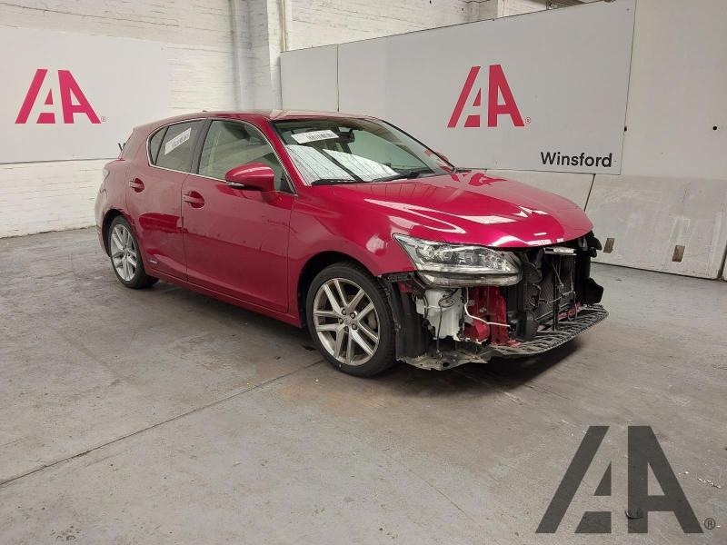 2016 LEXUS CT 200H PREMIER 1798cc PETROL/ELECTRIC CVT 1 Speed 5 DOOR HATCHBACK
