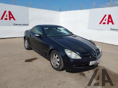 Image of 2006 MERCEDES SLK SLK200 KOMPRESSOR 1796cc SUPER PETROL AUTOMATIC 5 Speed 2 DOOR CONVERTIBLE