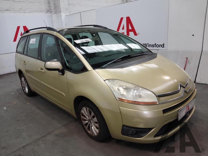 2009 CITROEN C4 PICASSO GRAND VTR PLUS HDI EGS 1560cc TURBO DIESEL SEMI AUTO 6 Speed 5 DOOR MPV