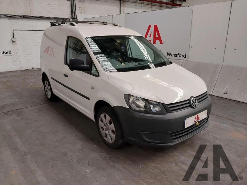 2014 VOLKSWAGEN CADDY C20 TDI STARTLINE 1598cc TURBO DIESEL MANUAL 5 Speed PANEL VAN