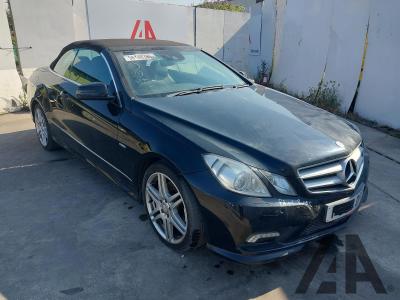 Image of 2010 MERCEDES E-CLASS E350 CDI BLUEEFFICIENCY SPORT 2987cc TURBO DIESEL AUTOMATIC 2 DOOR CONVERTIBLE
