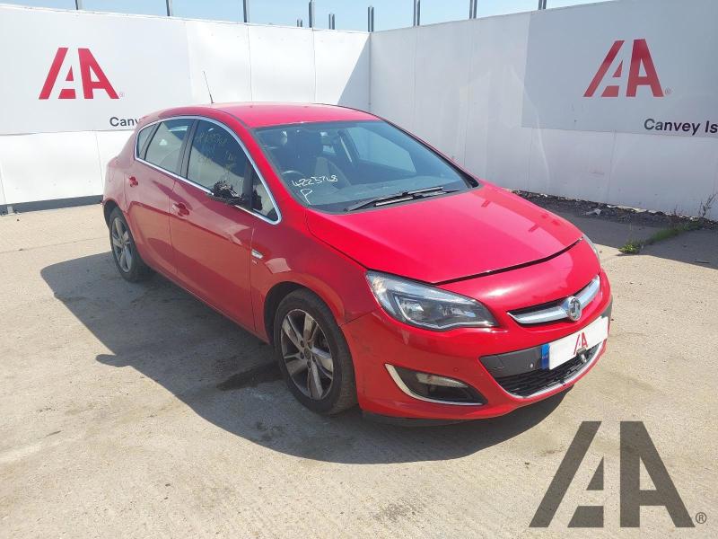 2015 VAUXHALL ASTRA SRI CDTI S/S 1956cc TURBO DIESEL MANUAL 6 Speed 5 DOOR HATCHBACK