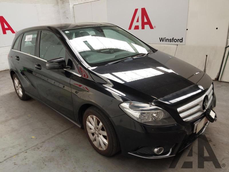 2013 MERCEDES B-CLASS B180 CDI BLUEEFFICIENCY SE 1461cc TURBO DIESEL MANUAL 6 Speed 5 DOOR MPV