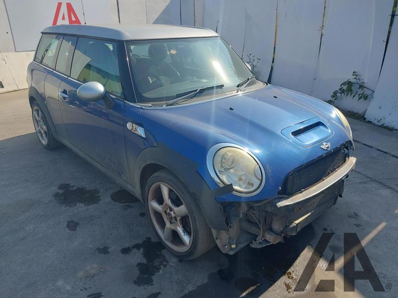 2008 MINI CLUBMAN COOPER S 1598cc TURBO PETROL MANUAL 6 Speed 5 DOOR ESTATE