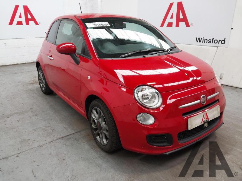 2013 FIAT 500 S 1242cc PETROL MANUAL 3 DOOR HATCHBACK