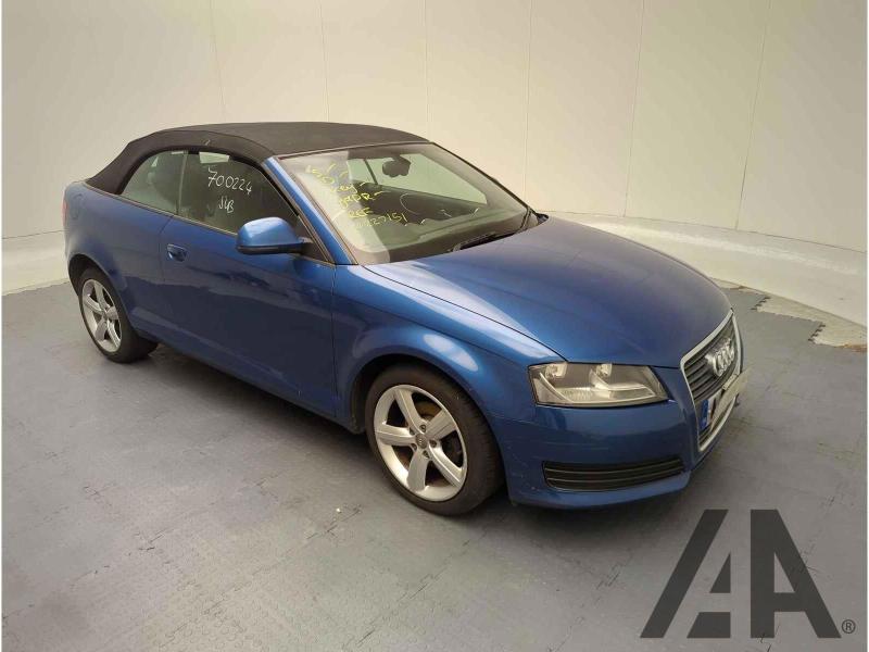 2010 AUDI A3 TDI TECHNIK 1598cc TURBO DIESEL MANUAL 5 Speed 2 DOOR CONVERTIBLE