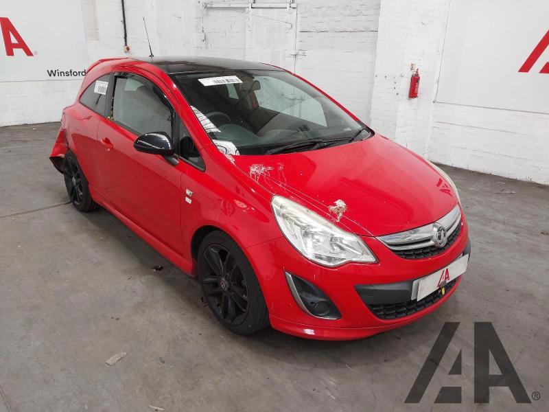 2012 VAUXHALL CORSA LIMITED EDITION 1229cc PETROL MANUAL 3 DOOR HATCHBACK