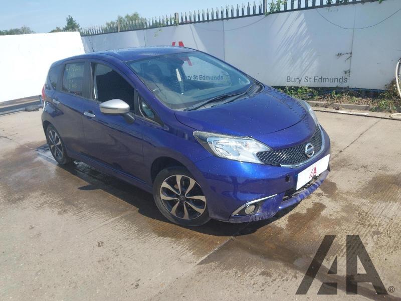 2016 NISSAN NOTE N-TEC 1198cc PETROL MANUAL 5 DOOR MPV