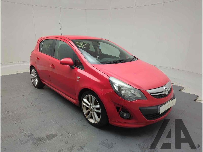 2013 VAUXHALL CORSA SRI 1398cc PETROL MANUAL 5 DOOR HATCHBACK