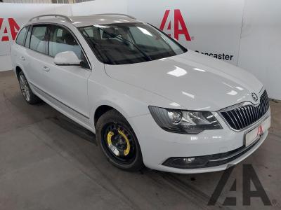 Image of 2014 SKODA SUPERB ELEGANCE TDI CR DSG 1968cc TURBO DIESEL SEMI AUTO 5 DOOR ESTATE