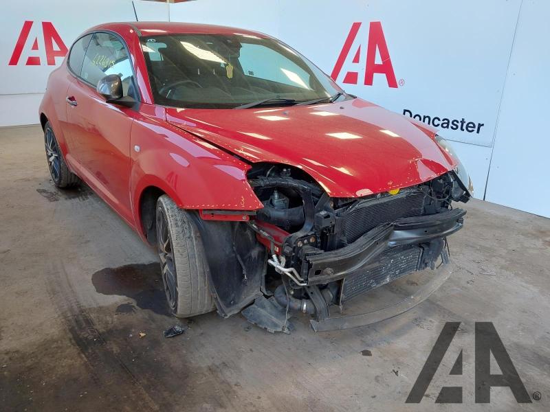 2017 ALFA ROMEO MITO TB MULTIAIR SUPER TCT 1368cc TURBO PETROL SEMI AUTO 6 Speed 3 DOOR HATCHBACK