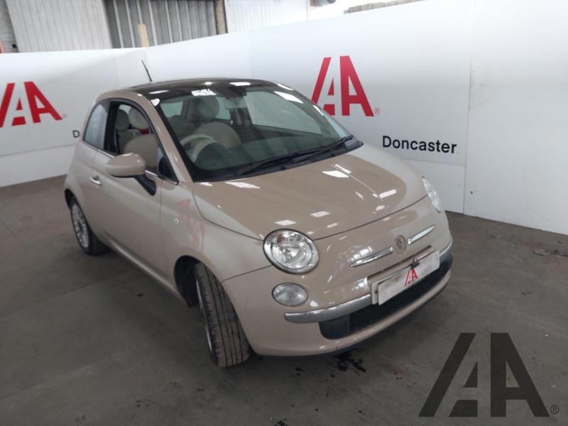 2012 FIAT 500 LOUNGE 1242cc PETROL MANUAL 3 DOOR HATCHBACK