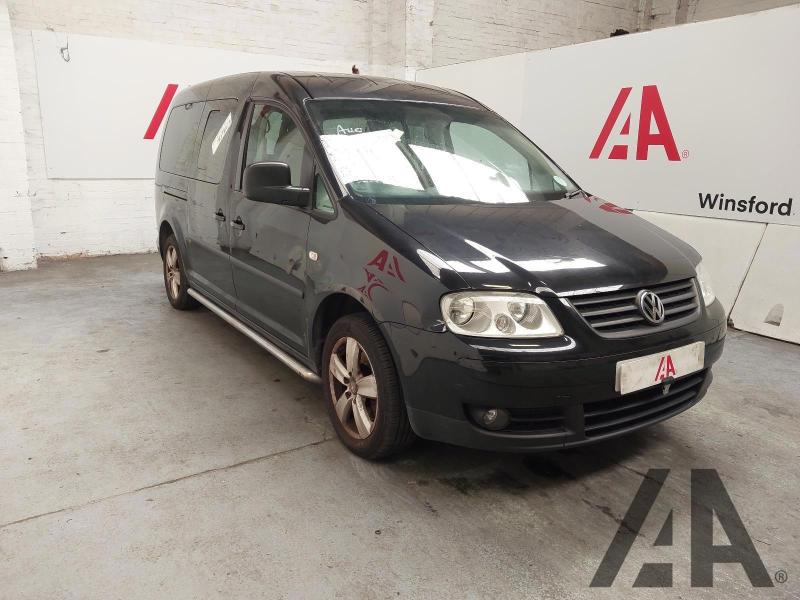 2010 VOLKSWAGEN CADDY MAXI LIFE TDI DSG 1896cc TURBO DIESEL SEMI AUTO 5 DOOR MPV