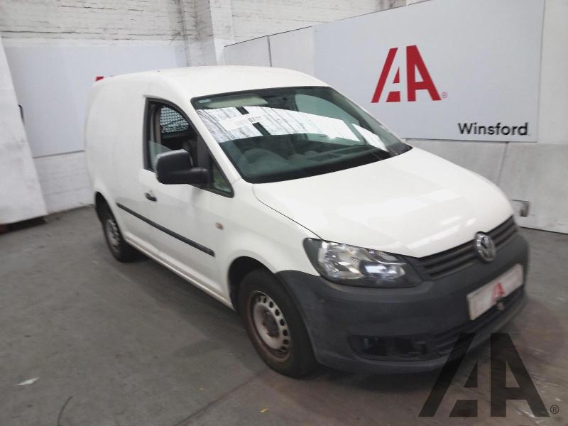 2011 VOLKSWAGEN CADDY C20 TDI 75 1598cc TURBO DIESEL MANUAL 5 Speed PANEL VAN