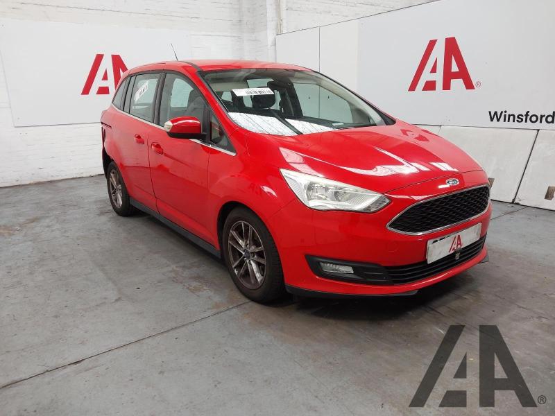 2016 FORD C-MAX GRAND ZETEC 999cc TURBO PETROL MANUAL 5 DOOR MPV